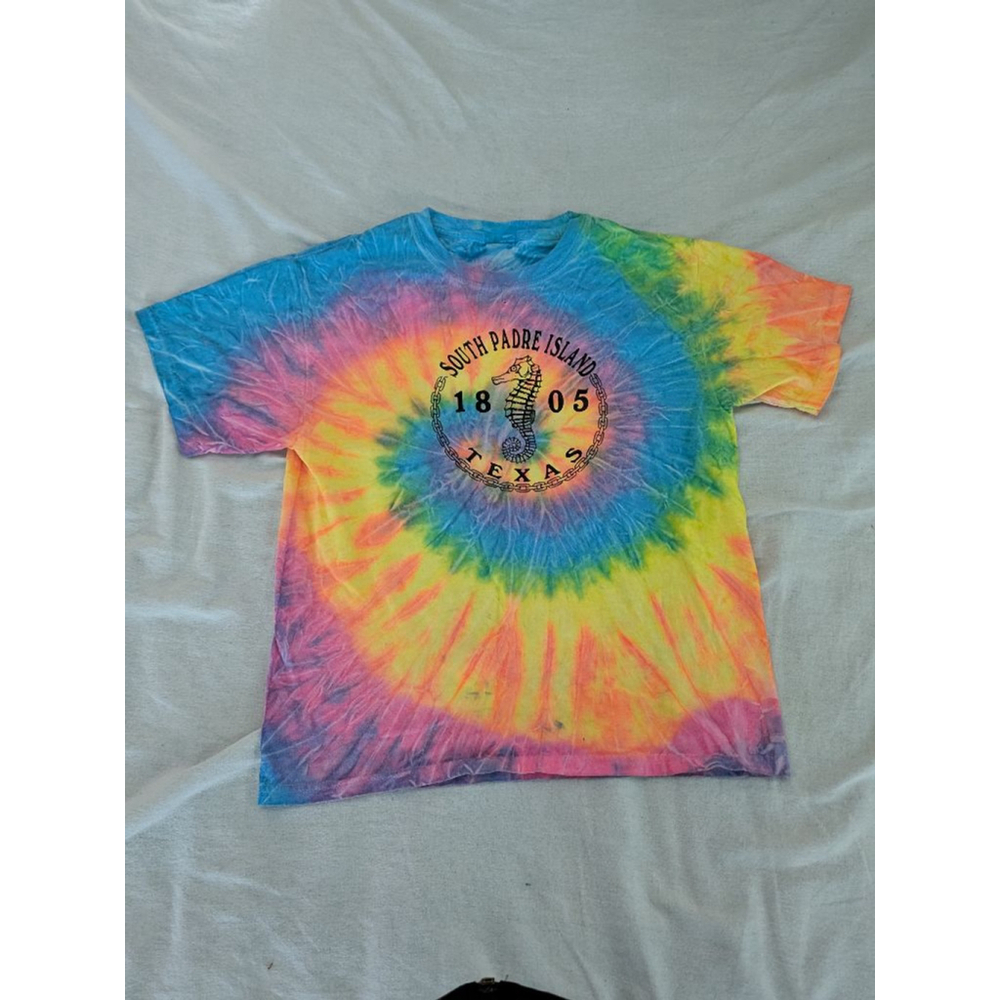 Youth Unbranded T-shirt Multicolor Tie Dye Size Unspecified